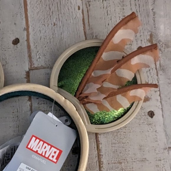 DISNEY PARKS BLACK PANTHER WAKANDA FOREVER MICKEY EARS HEADBAND MARVEL N… - Picture 3 of 9